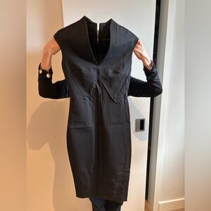 Zara Basic Black pencil dress